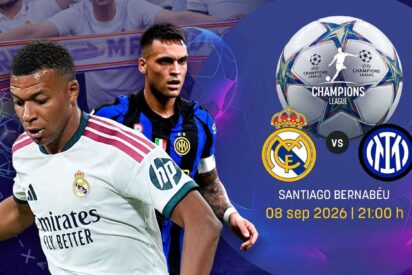 Cu&aacute;ndo, d&oacute;ndo y c&oacute;mo ver por TV el Real Madrid vs Inter de Milan del debut en Champions