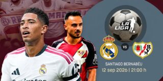 Cu&aacute;ndo, d&oacute;nde y c&oacute;mo ver por TV el Real Madrid vs Rayo Vallecano de este s&aacute;bado