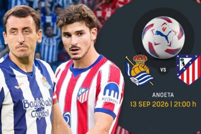 C&oacute;mo, cu&aacute;ndo y d&oacute;nde ver por TV el Real Sociedad vs Atl&eacute;tico de Madrid de este domingo