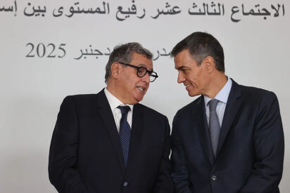 La imagen que persigue a S&aacute;nchez en su semana marroqu&iacute;