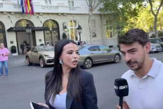 Sarah Santaolalla saca su cara m&aacute;s guarrilla con Tate Barcel&oacute;: "A ver si te vas a hacer una paja esta noche"