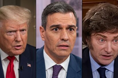 Trump y Milei sacuden a S&aacute;nchez y subrayan que su incompetencia ha puesto en rid&iacute;culo a Espa&ntilde;a