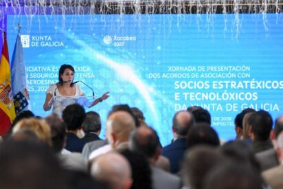 La conselleira de Econom&iacute;a, Mar&iacute;a Jes&uacute;s Lorenzana, en la presentaci&oacute;n del programa de Compra P&uacute;blica Precomercial