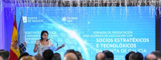 La conselleira de Econom&iacute;a, Mar&iacute;a Jes&uacute;s Lorenzana, en la presentaci&oacute;n del programa de Compra P&uacute;blica Precomercial