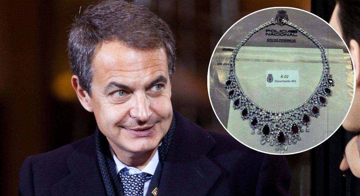 Las joyas de Zapatero cambian de nacionalidad: ahora sí, un regalo del rey de Arabia Saudí hace 19 años