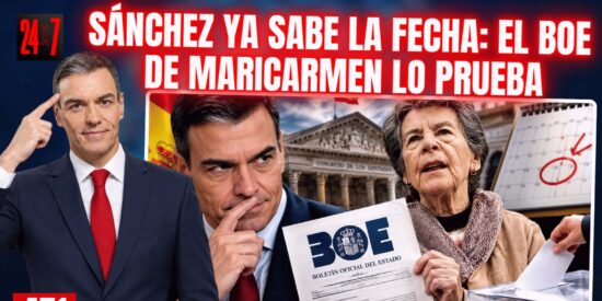 S&aacute;nchez ya sabe cu&aacute;ndo ser&aacute;n las elecciones: el BOE de Maricarmen es la prueba