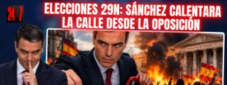 Elecciones 29N: S&aacute;nchez se prepara para incendiar las calles desde la oposici&oacute;n