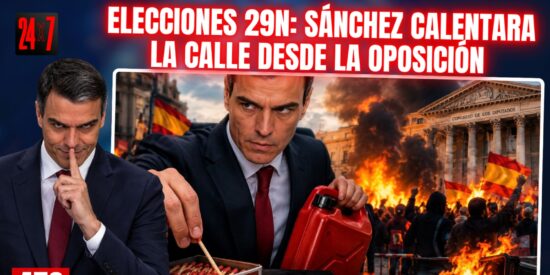 Elecciones 29N: S&aacute;nchez se prepara para incendiar las calles desde la oposici&oacute;n