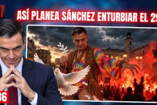 El &lsquo;pacifista&rsquo; S&aacute;nchez incendia las calles para enturbiar el 29N: su plan al descubierto