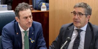 Daniel Portero y Patxi L&oacute;pez.