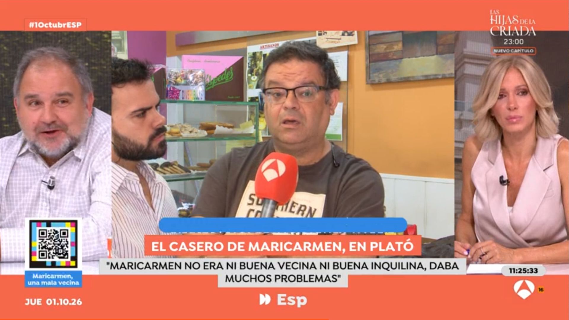 El excasero de Maricarmen y un pastelero de su barrio coinciden en que era mala vecina - 'Espejo Público' (Antena 3)
