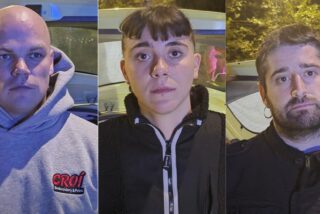 Naoise O'Conarain, Aratz Bilbao y Malen Gr&uuml;nig