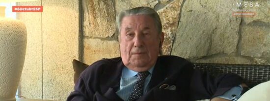 Paco V&aacute;zquez, exdiputado socialista, en 'Espejo P&uacute;blico' (Antena 3) 