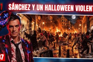 S&aacute;nchez prepara el Halloween m&aacute;s t&eacute;trico: calles en llamas y violentos enmascarados
