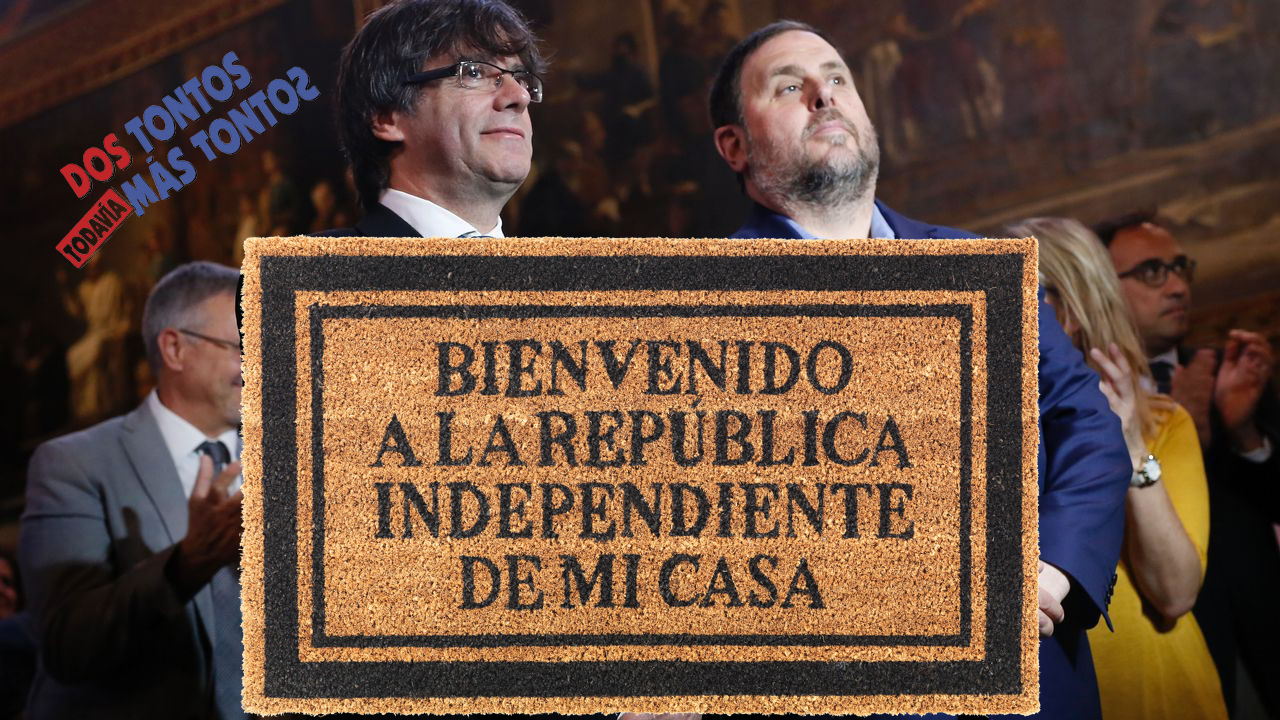Puigdemont y Junqueras