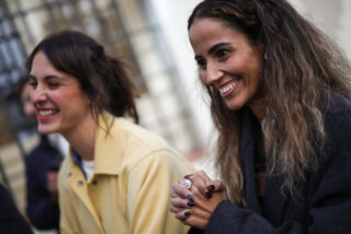 Tesh Sidi junto a Rita Maestre.