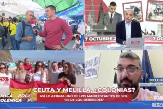 Un mamarracho en la acampada de Sol niega que Ceuta sea espa&ntilde;ola y se lleva una lecci&oacute;n de patriotismo de unas mujeres caballas