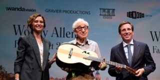 D&iacute;az Ayuso da la bienvenida a Woody Allen con el rodaje de su nueva pel&iacute;cula en Madrid