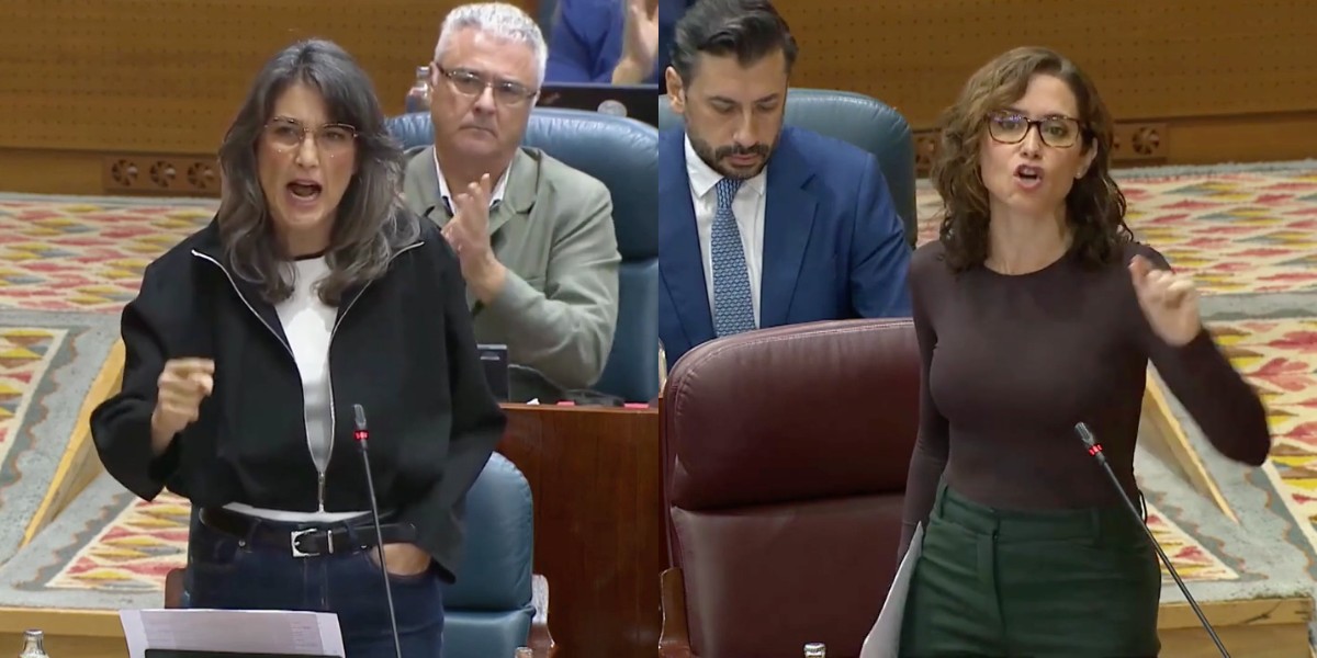 Ayuso humilla en directo a la chillona Bergerot por Maricarmen: "No grite tanto, que va a despertar a los de Sol"
