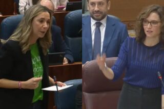 Ayuso hunde la bandera electoral del PSOE y humilla a la recadera sanchista en Madrid: "A ustedes la vivienda les importa una M&iacute;nguez"