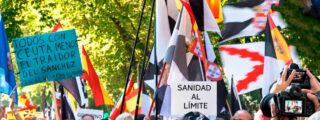 Madrid se vuelca con Ceuta: miles de personas respaldan la marcha por las calles de la capital de las Mujeres Caballas