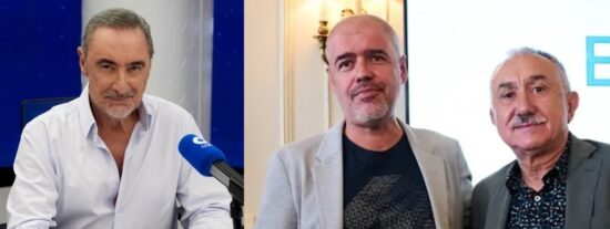 Carlos Herrera, Unai Sordo y Pepe &Aacute;lvarez.
