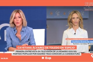 Cayetana &Aacute;lvarez de Toledo en 'Espejo P&uacute;blico' (Antena 3)