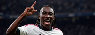 Un &laquo;Tomahawk&raquo; de Yan Diomande sentencia al Leipzig ante un Bernab&eacute;u plet&oacute;rico