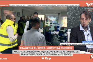 Ignacio Rela&ntilde;o, superviviente de la tragedia, en 'Espejo P&uacute;blico' (Antena 3)