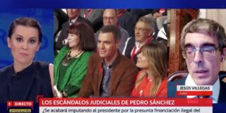 Pilar Losantos y el juez Villegas.