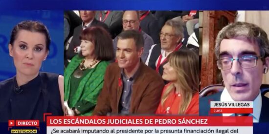 Pilar Losantos y el juez Villegas.