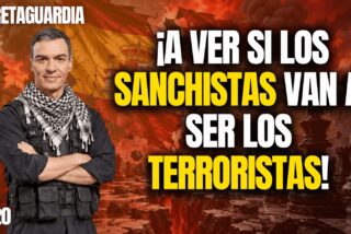 &iexcl;A ver si los sanchistas van a ser los terroristas!