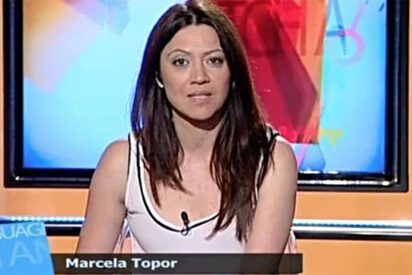 Esta es Marcela Topor, la 'periodista' rumana que espera en casa al golpista Puigdemont