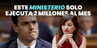 &iquest;Para esto hace falta un ministerio? Solo 2 millones al mes
