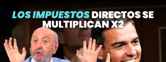 Los impuestos directos se multiplicaron x2