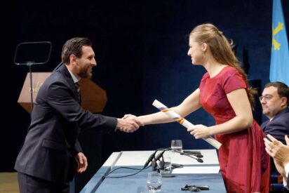 Messi recibe en Oviedo el Premio Princesa de Asturias de los Deportes