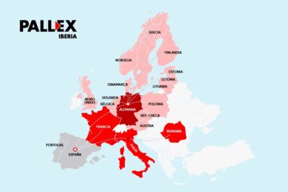 PallEx Iberia ampl&iacute;a con 14 pa&iacute;ses europeos su servicio terrestre de paleter&iacute;a