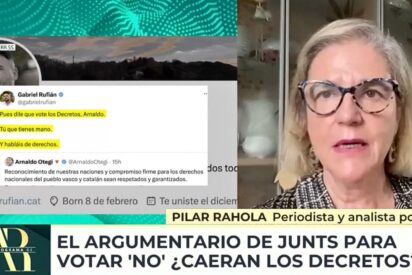 Rahola destroza a S&aacute;nchez por su decreto Maricarmen &laquo;mal redactado&raquo; y propina un bofet&oacute;n demoledor a Rufi&aacute;n