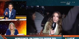 Iker Jim&eacute;nez estalla ante el acoso de los facinerosos de la acampada piojosa de Sol a su reportera Rebeca Crespo