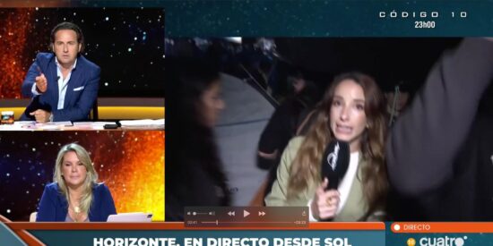Iker Jim&eacute;nez estalla ante el acoso de los facinerosos de la acampada piojosa de Sol a su reportera Rebeca Crespo