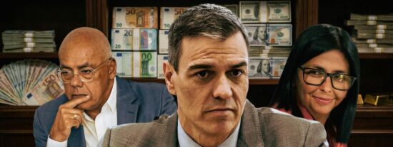 Jorge Rodr&iacute;guez, el hermano de la chavista Delcy, visit&oacute; 3 veces Espa&ntilde;a disfrazado y con la complicidad de S&aacute;nchez, para hacer chanchullos