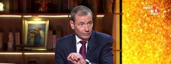 Tom&aacute;s G&oacute;mez, secretario general del PSOE de Madrid entre 2007 y 2015, en el plat&oacute; de 'Horizonte' (Cuatro) 
