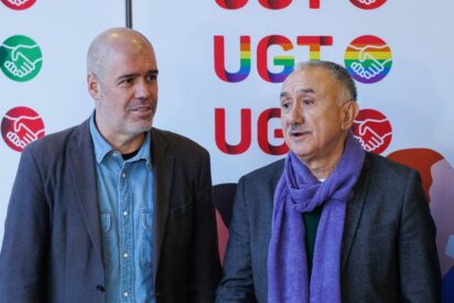 &iexcl;El colmo del cinismo! Los &lsquo;comegambas&rsquo; de UGT y CC.OO anuncian una huelga general sin fecha a la espera de qui&eacute;n gane el 29-N